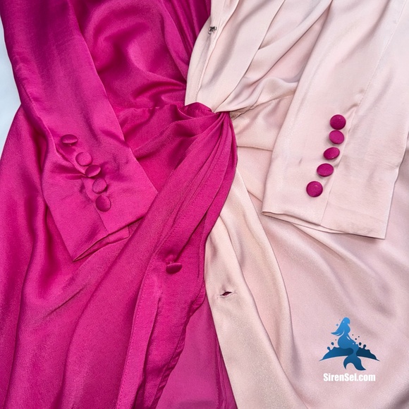 1154 NWT Choosy In a Mood Dress - Size 2 - Fuschia/Blush - Picture 13 of 16